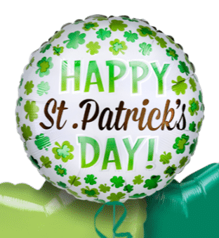 St Patrick's Day Lucky Clover Balloon