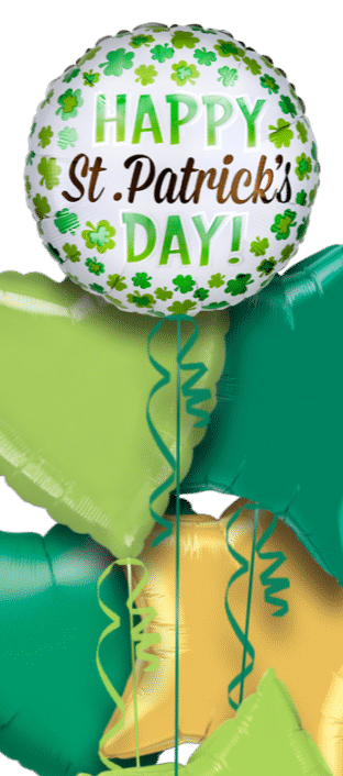 St Patrick's Day Lucky Clover Balloon