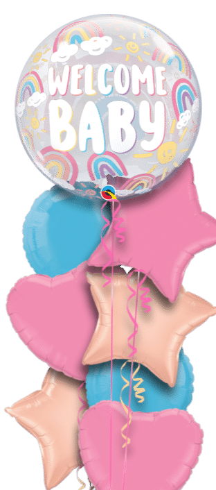 Welcome Baby Bubble Balloon