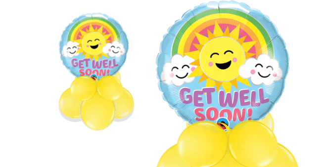 Get Well Sunshine Balloon