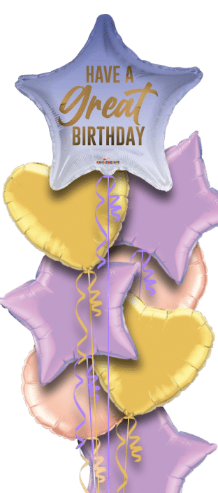 Have a Great Birthday Star Balloon