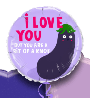 Love You Knob Balloon