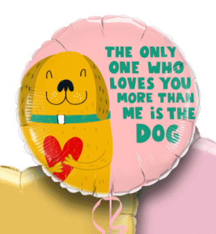 Love Dog Balloon