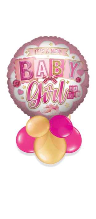New Baby Girl Jumbo Balloon