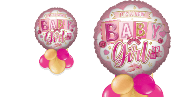 New Baby Girl Jumbo Balloon