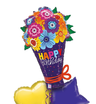 Birthday Flower Bouquet Balloon