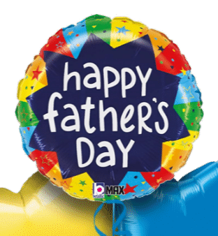 Fathers Day Bright Balloon