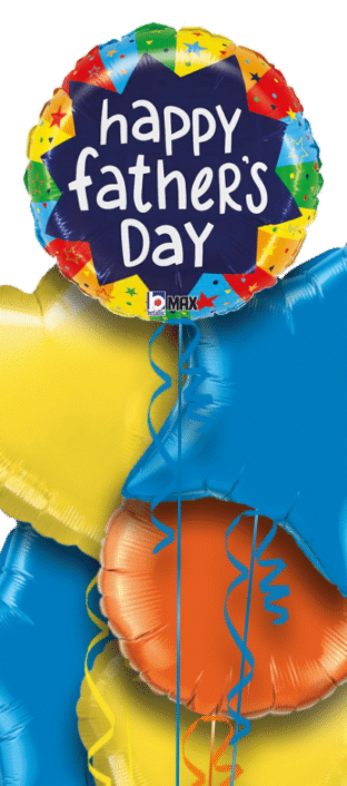 Fathers Day Bright Balloon