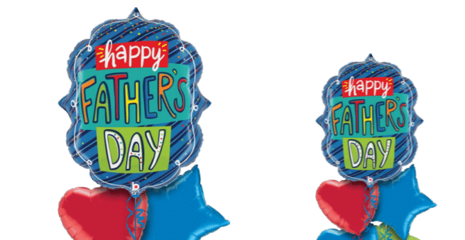Happy Fathers Day Jumbo Balloon