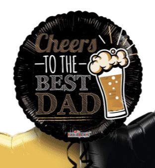 Cheers to the Best Dad Balloon