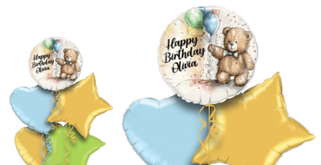 Birthday Bear Balloon