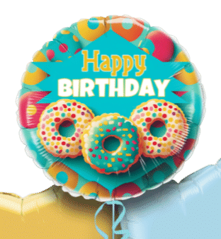 Birthday Donuts Balloon