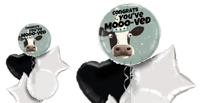 You've Mooo-ved Balloon