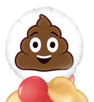 Emoji Pooh Balloon