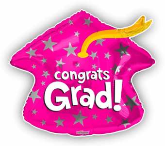 Congrats Grad Pink Cap