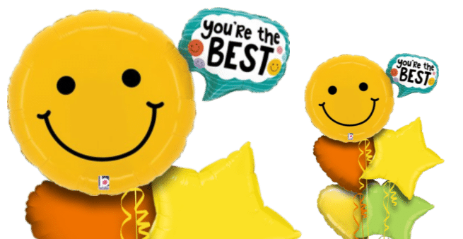You're the Best Smiling Balloon