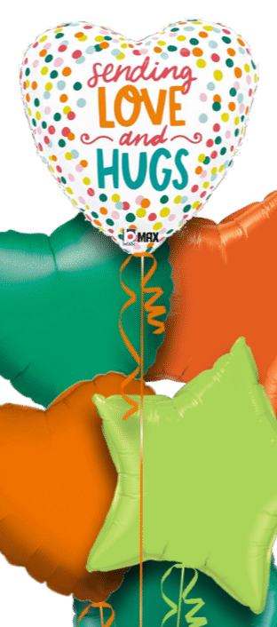 Sending Love and Hugs Balloon