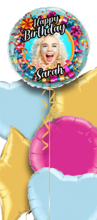 Birthday Ribbons Balloon
