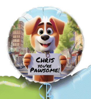 Doggy Pawsome Balloon