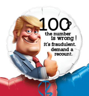 Donald Trump Recount Balloon