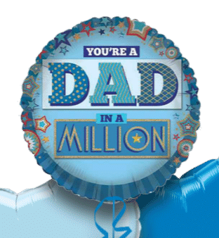 Dad in a Million Balloon