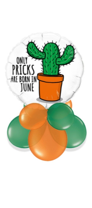 Pricks Born In Month Balloon