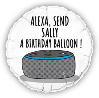 Alexa Send a Birthday Balloon