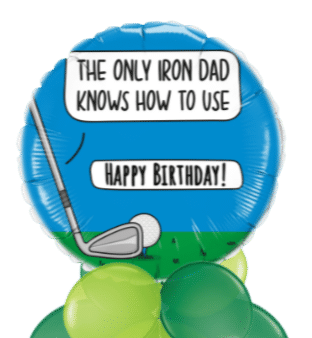 Only Iron Dad Uses Balloon