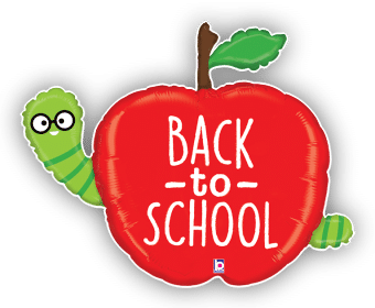 Back to School Apple Caterpillar
