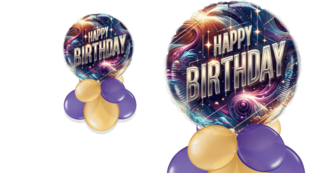 Cosmic Birthday Balloon
