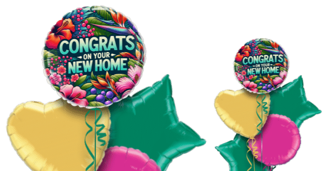 Lush New Home Balloon