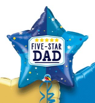 Five Star Dad Balloon