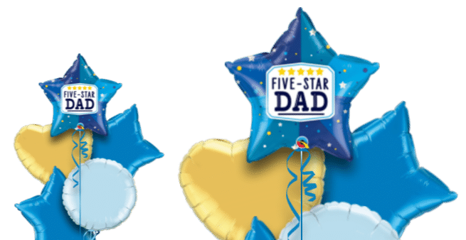 Five Star Dad Balloon