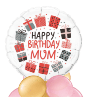 Happy Birthday Mum Presents Balloon