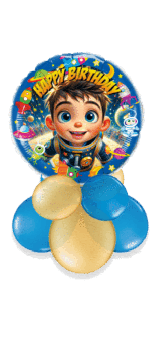 Space Adventure Magical Message Balloon