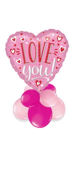 Love You Jumbo Heart Balloon