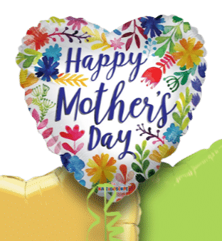 Mother's Day Bright Blooms Balloon