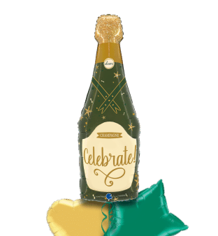 Celebrate Champagne Bubby Balloon