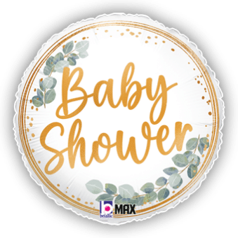 Baby Shower Gold Leaf