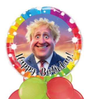Boris Johnson Magical Message Balloon