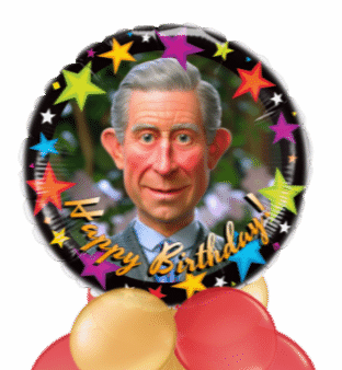 King Charles Magical Message Balloon