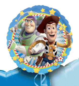 Buzz And Woody Stars  Balloon