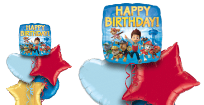 Happy Birthday Paw Patrol Team Balloon
