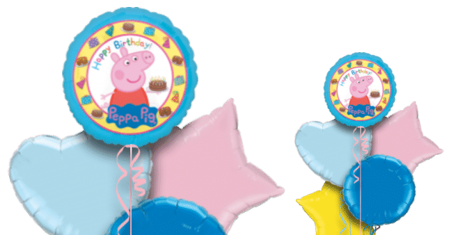 Birthday Cake Peppa Pig Balloon