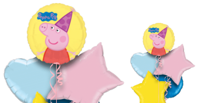 Peppa Pig Party Hat Balloon