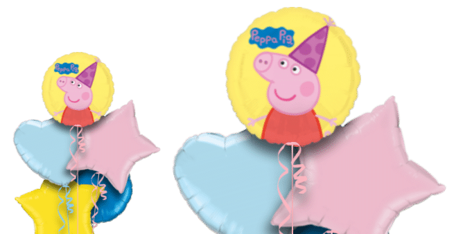Peppa Pig Party Hat Balloon