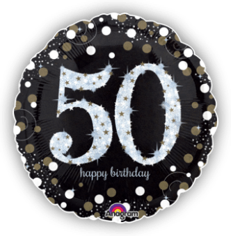 Glimmer Confetti 50th Birthday