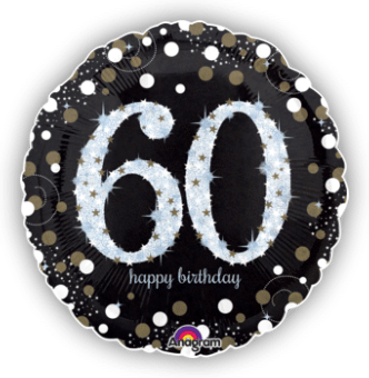 Glimmer Confetti 60th Birthday