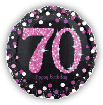 Glimmer Confetti 70th Birthday