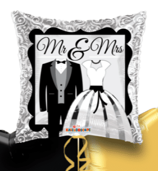 Mr & Mrs Dress And Suit Balloon